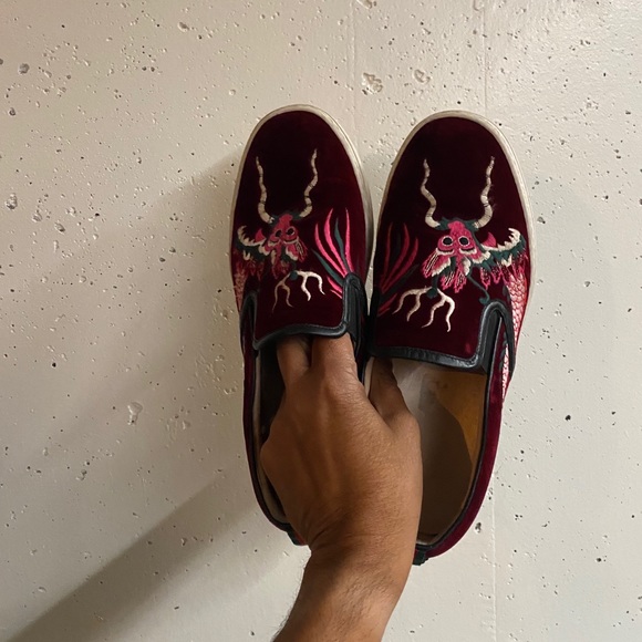 Gucci Dublin dragon slip-on sneakers - Picture 11 of 12